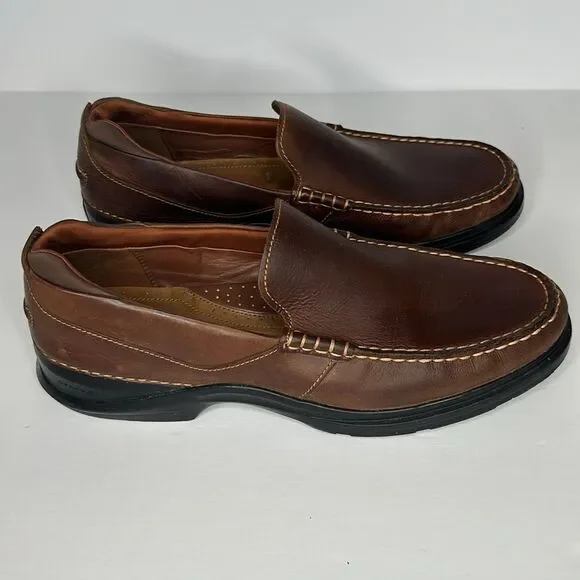 Cole Haan Grand OS Brown Leather Loafers Men 111.5 - Picture 5 of 7